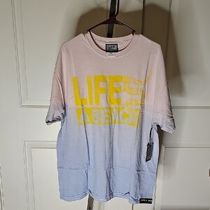 Life's A Beach Ombre Snake Tee